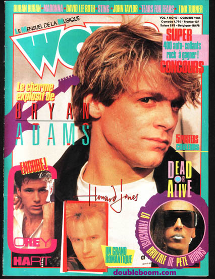 WOW Octobre 1985 - Bryan Adams